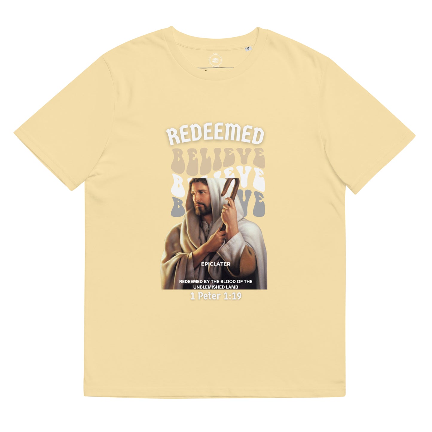 REDEEMED Unisex organic cotton t-shirt