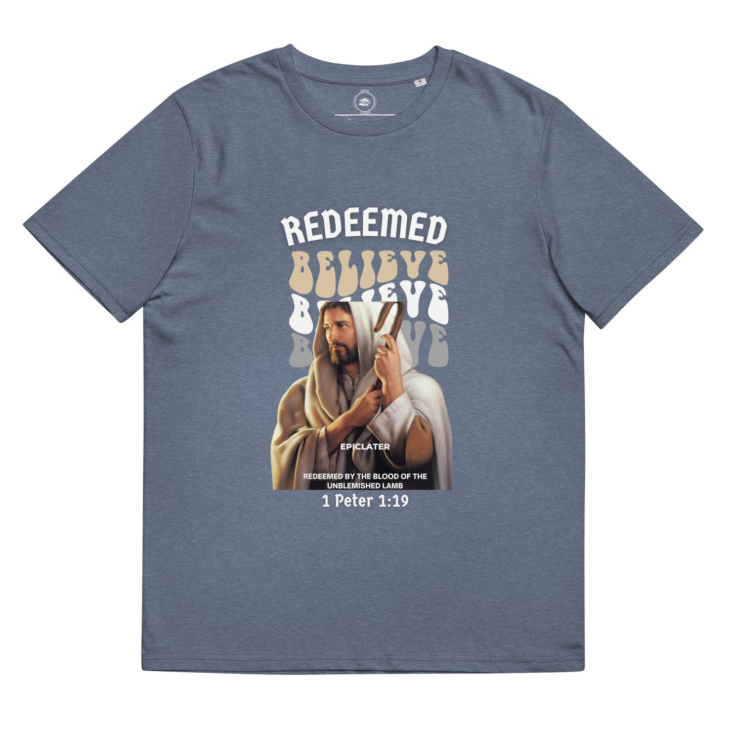 REDEEMED Unisex organic cotton t-shirt