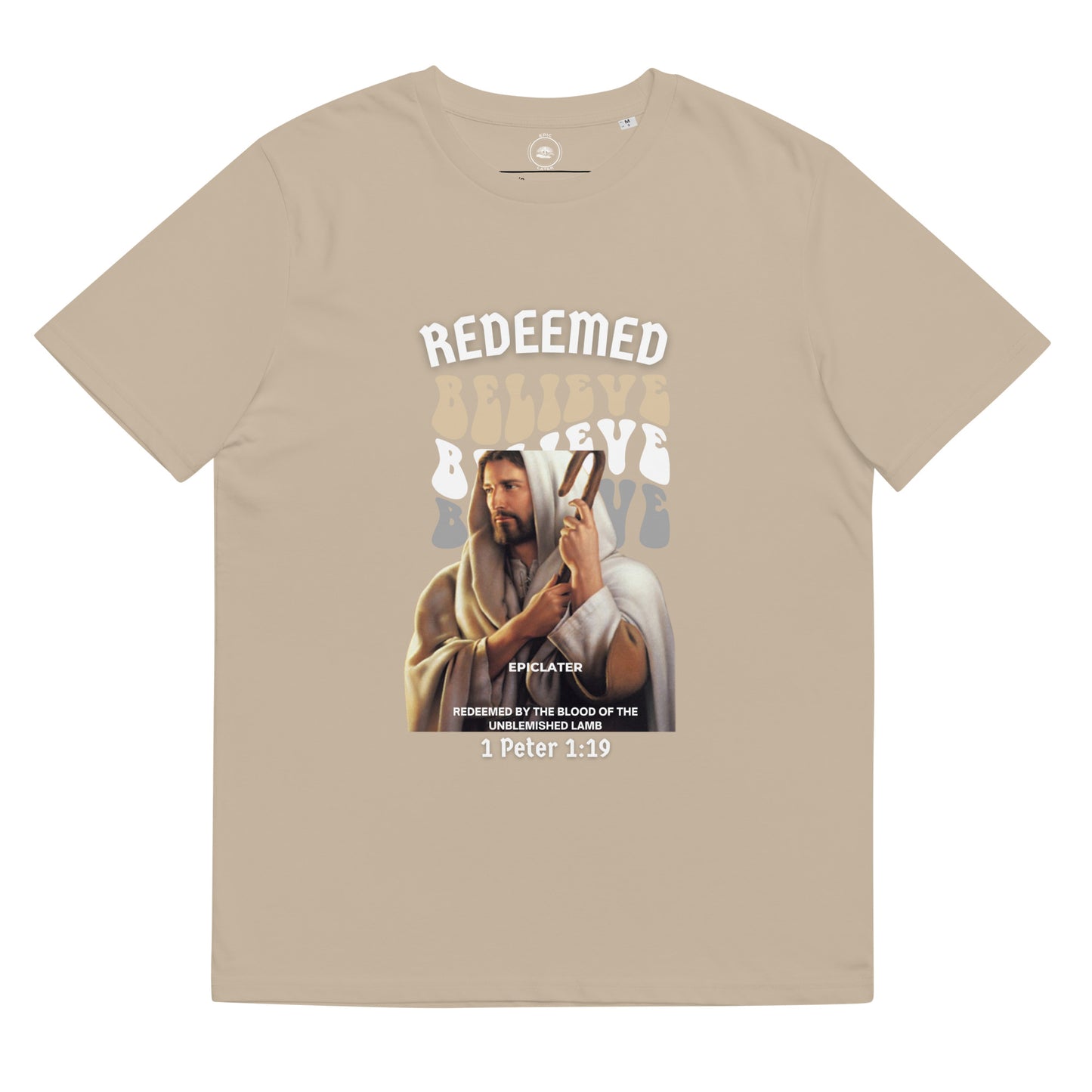 REDEEMED Unisex organic cotton t-shirt