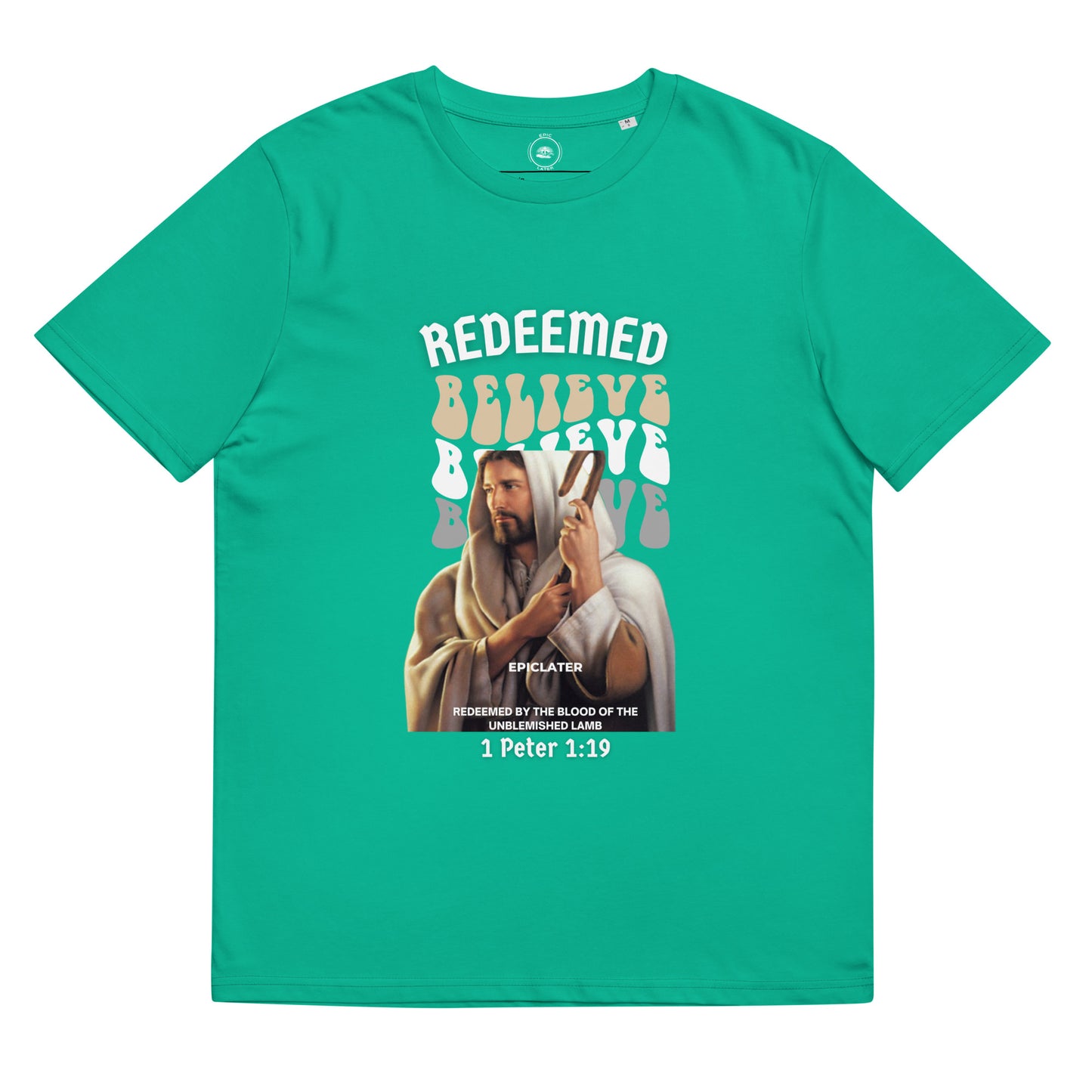 REDEEMED Unisex organic cotton t-shirt