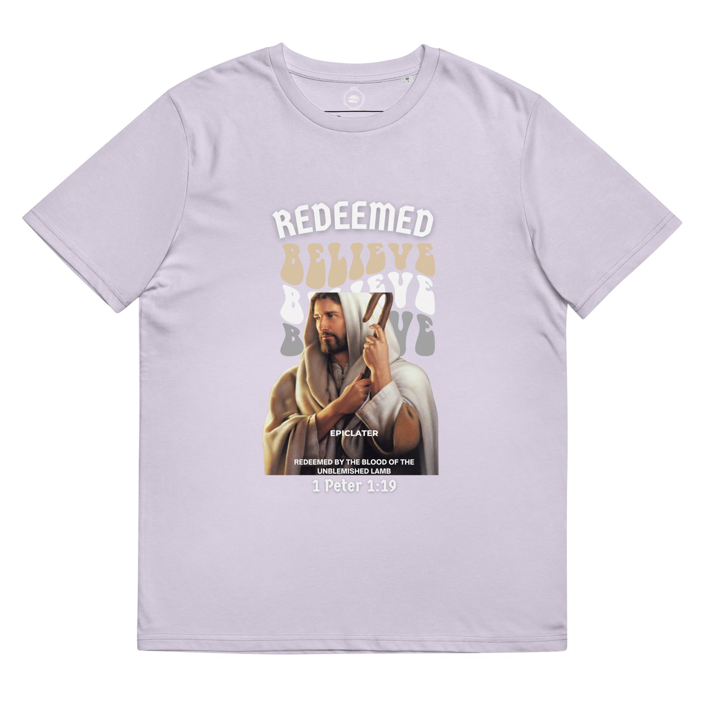 REDEEMED Unisex organic cotton t-shirt