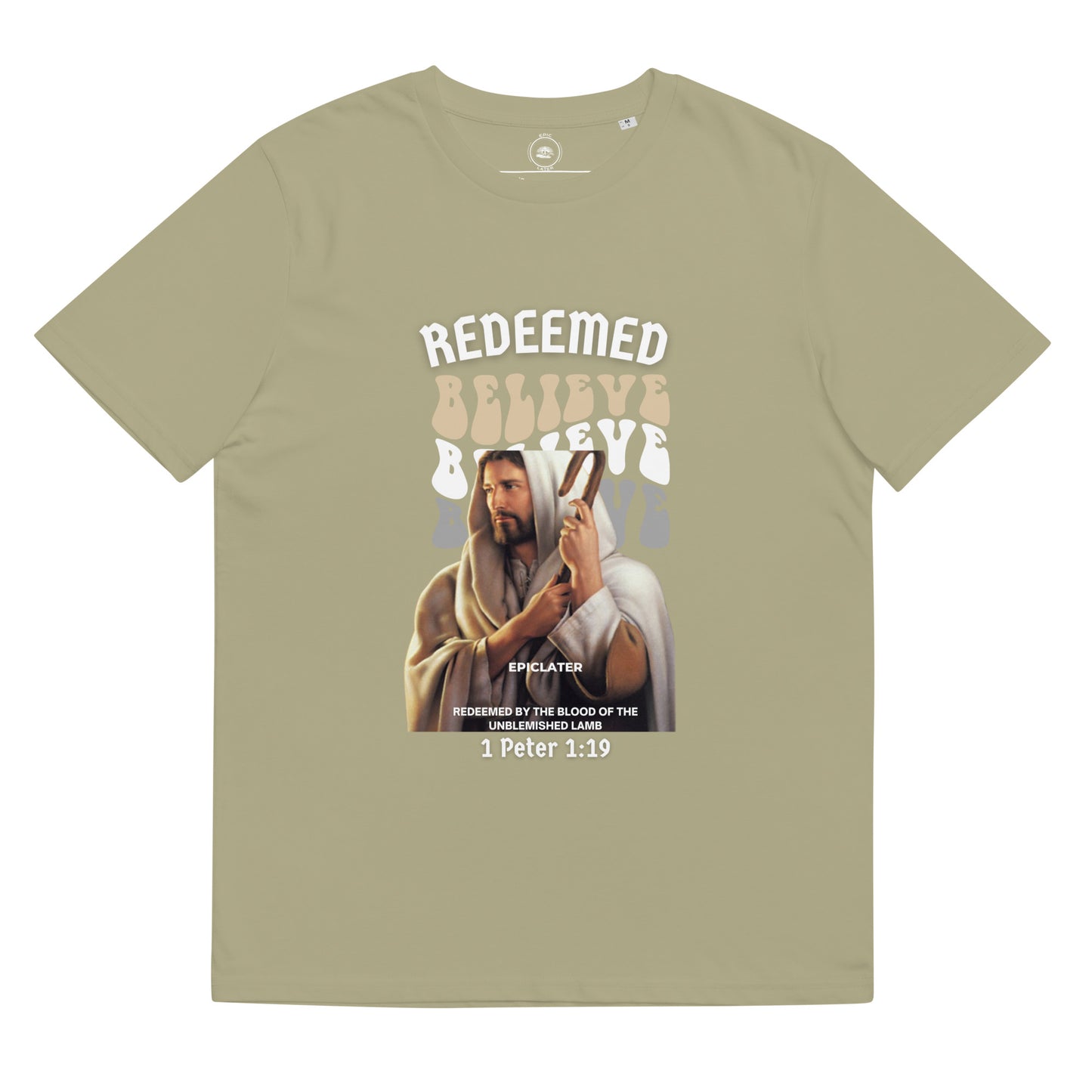 REDEEMED Unisex organic cotton t-shirt