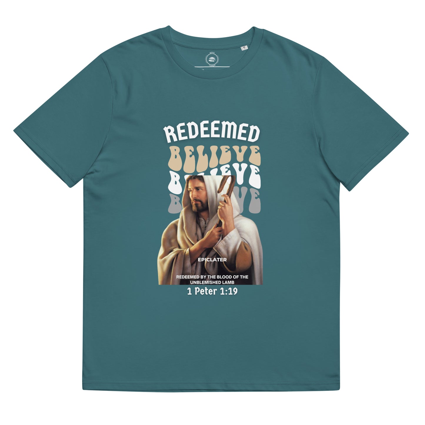 REDEEMED Unisex organic cotton t-shirt