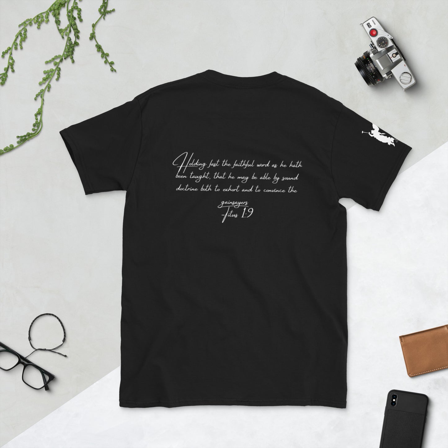 Short-Sleeve Titus 1:9  Unisex T-Shirt